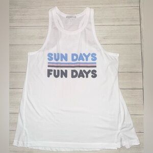 P.J. Salvage Sun Days Fun Days Tank Top